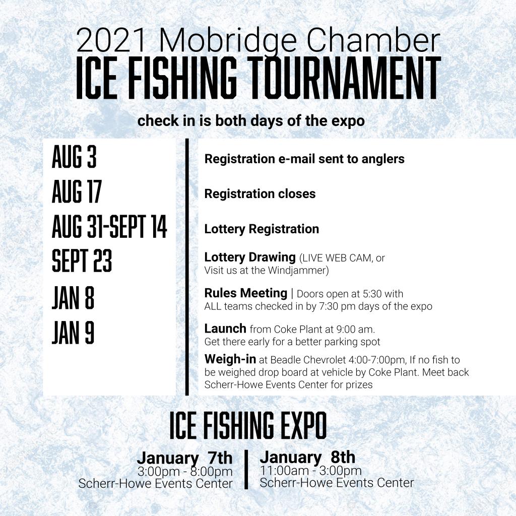 Ice Fishing Tournament Mobridge, SD